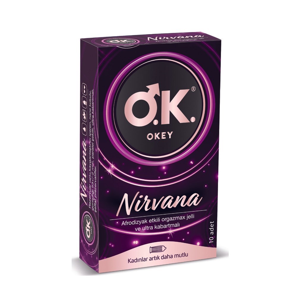 Okey Nirvana Prezervatif 10 Adet