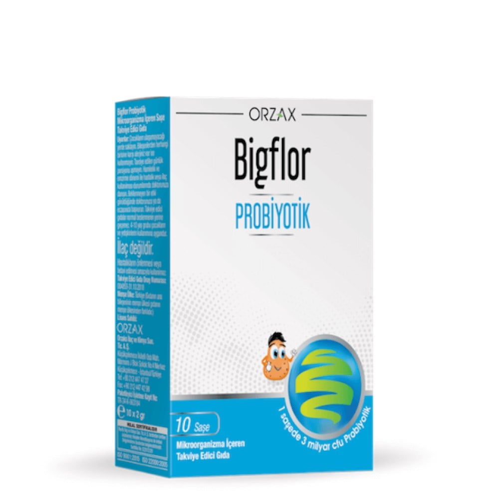 Orzax Bigflor Probiyotik 10 Saşe