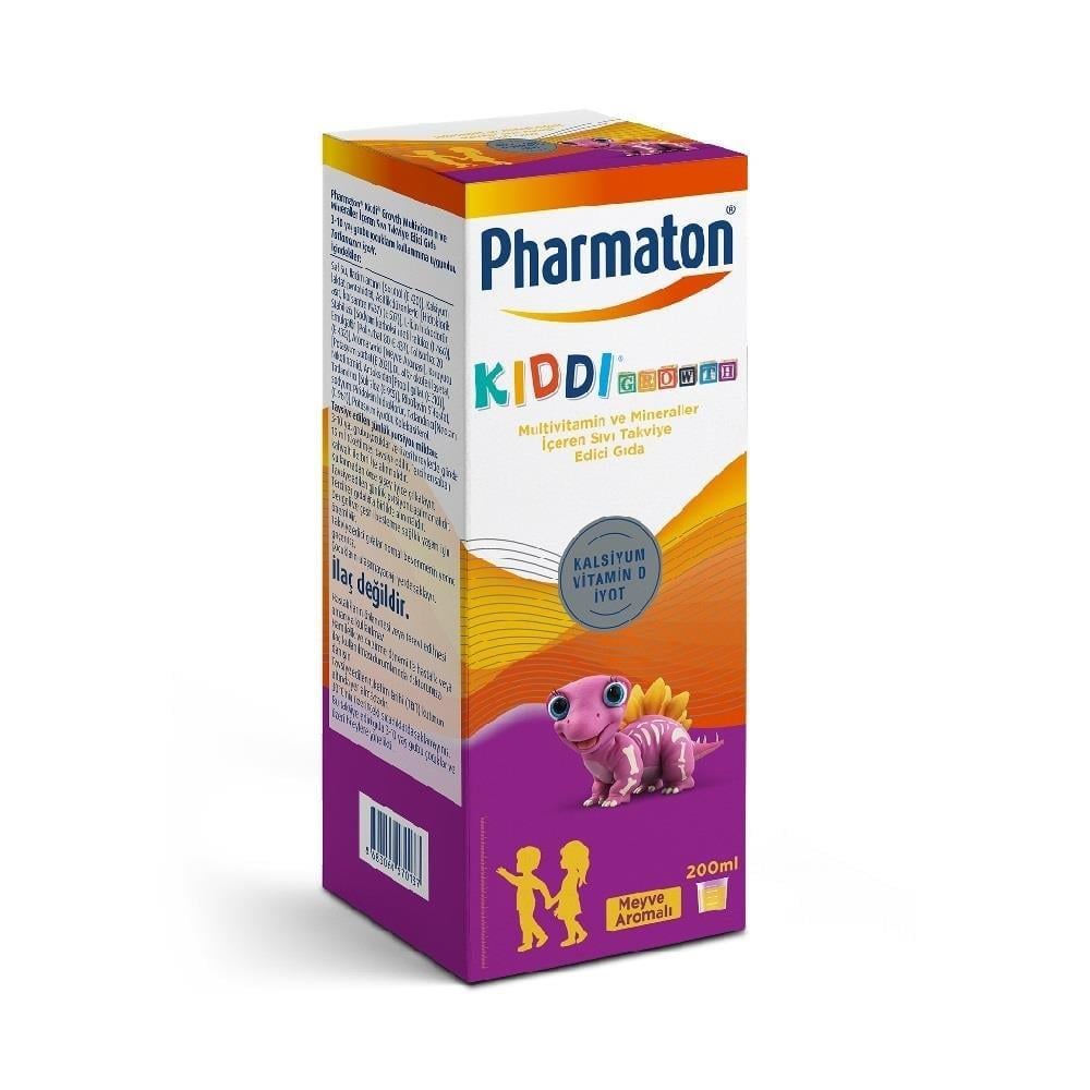 Pharmaton Kiddi Growth Multivitamin ve Mineraller 200 ml