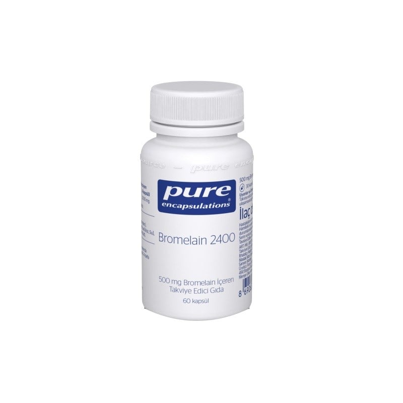 Pure Bromelain 2400 60 Kapsül