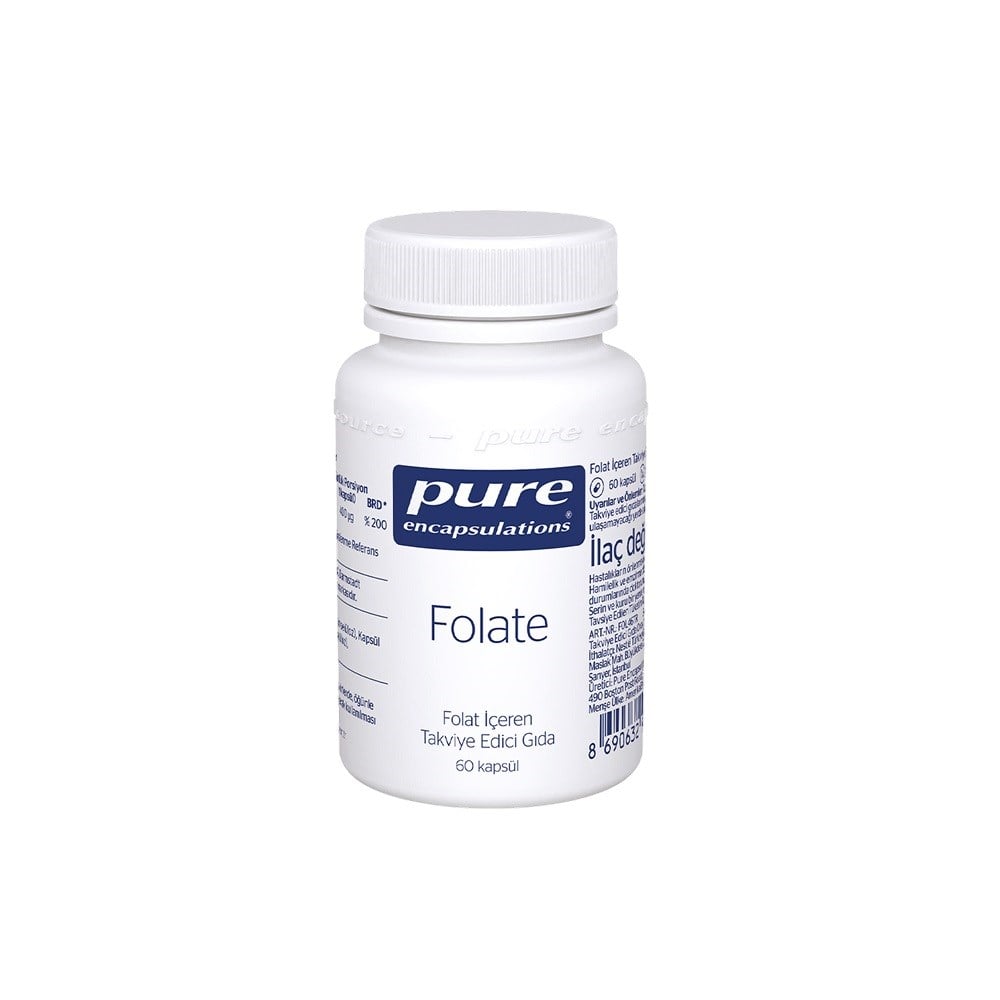 Pure Folate 60 Kapsül