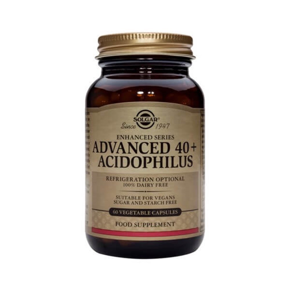 Solgar Advanced 40+ Acidophilus 60 Kapsül