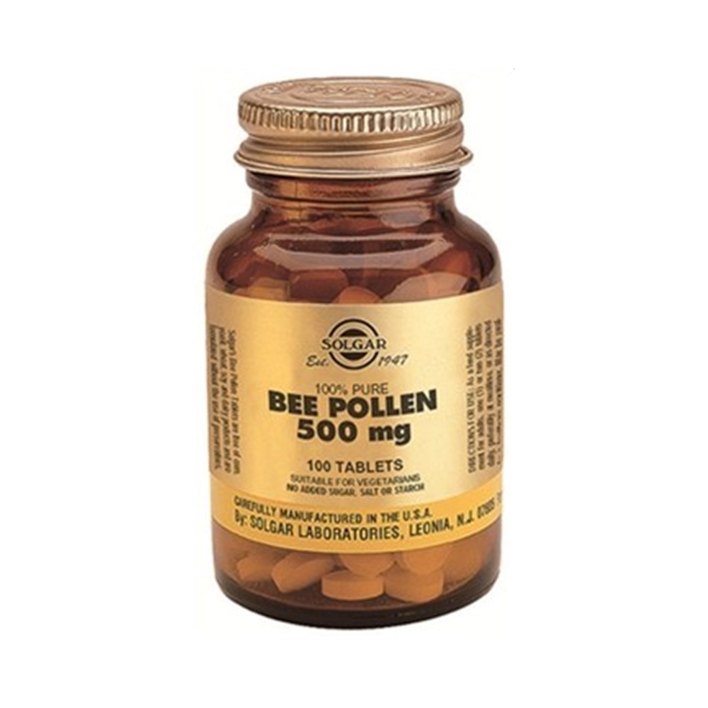 Solgar Bee Pollen 500mg 100 Tablet