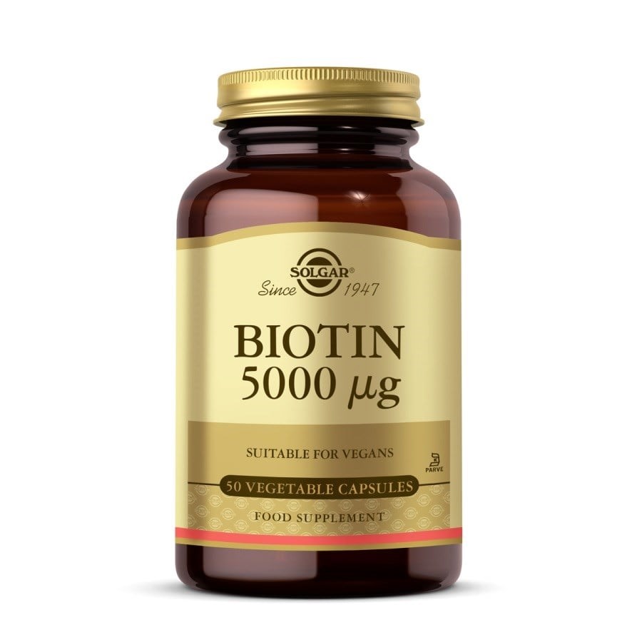 Solgar Biotin 5000 mcg 50 Kapsül