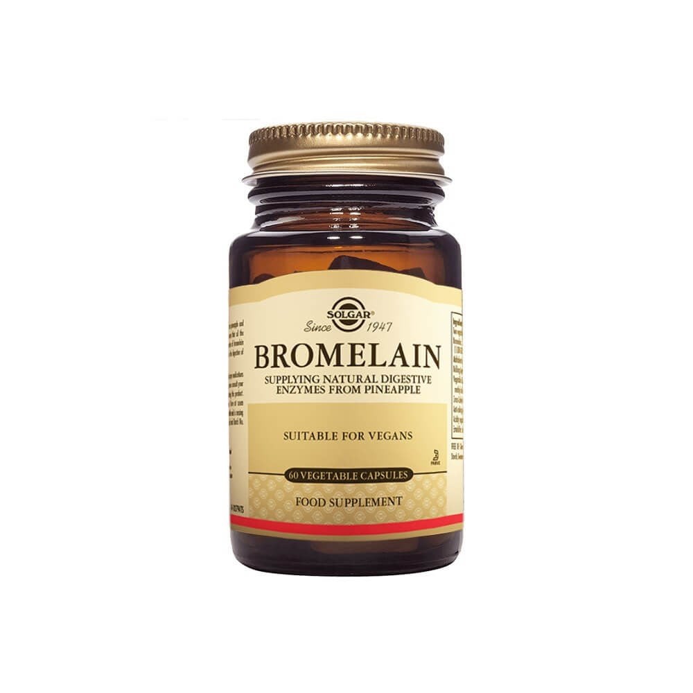 Solgar Bromelain 60 Bitkisel Kapsül