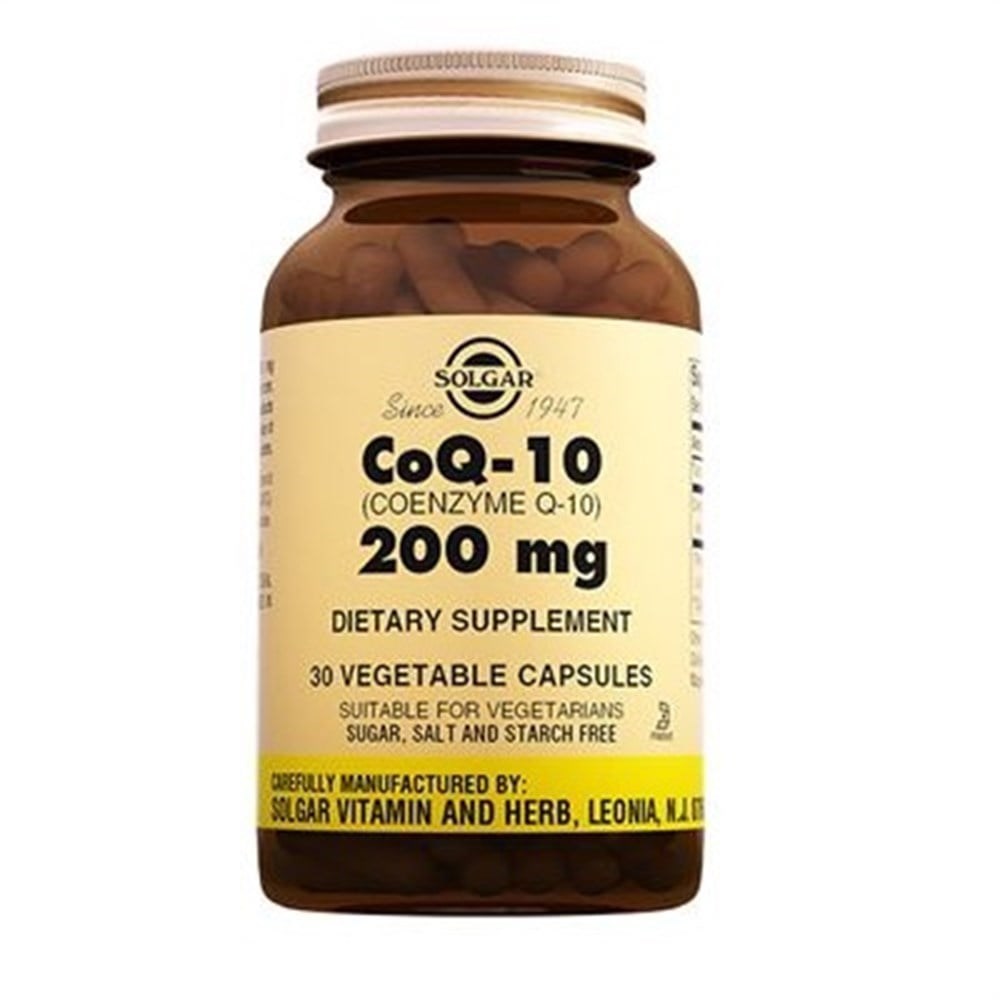 Solgar Coenzyme Q-10 200 mg 30 Kapsül