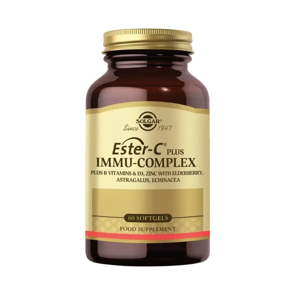 Solgar Ester-C Plus Immu-Complex 60 Softgels