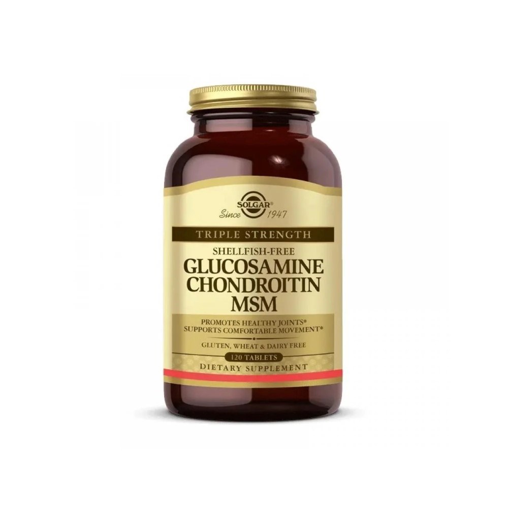 Solgar Glucosamine Chondroitin MSM 120 Tablet