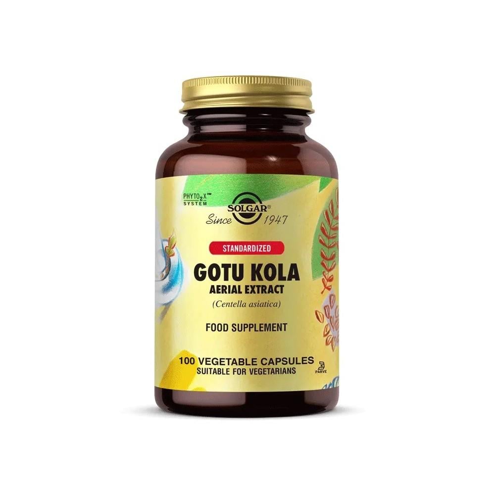 Solgar Gotu Kola Aerial Extract 100 mg 100 Kapsül