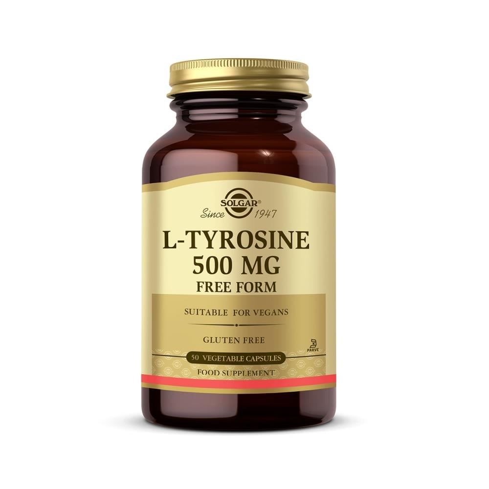 Solgar L-Tyrosine 500 mg 50 Kapsül
