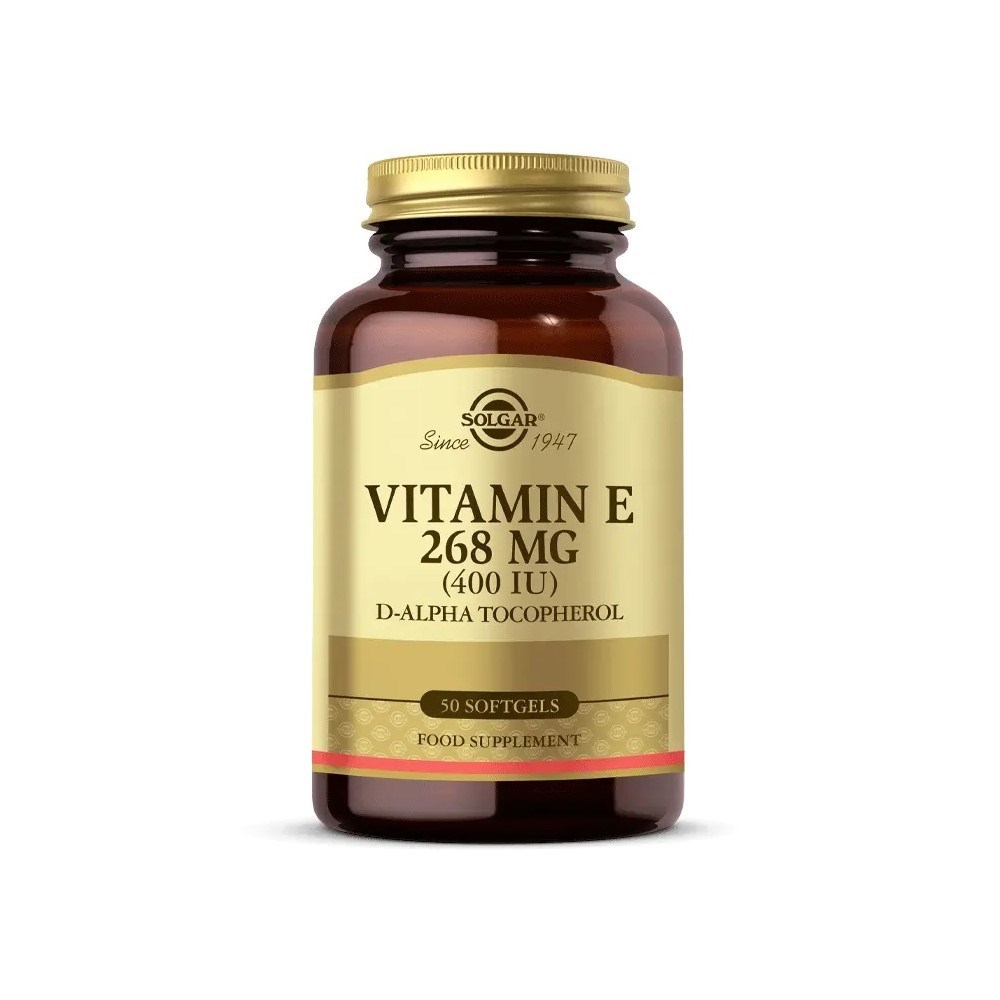 Solgar Vitamin E 400 IU 50 Kapsül