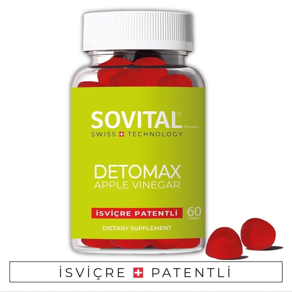 Sovital Detomax Apple Vinegar 60 Gummies