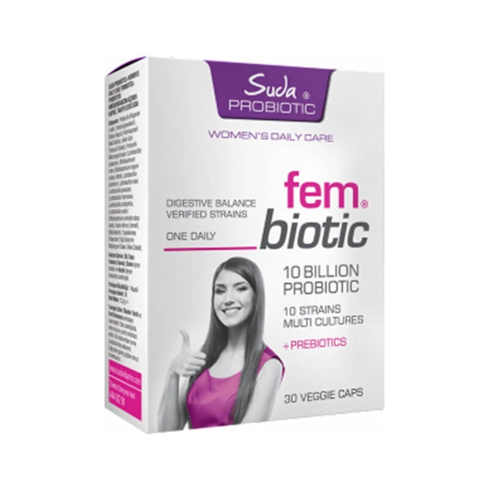 Suda Probiotic Fem Biotic 30 Kapsül