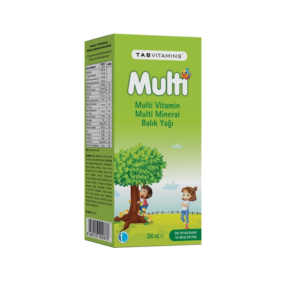 Tabvitamins Multi 200 ml
