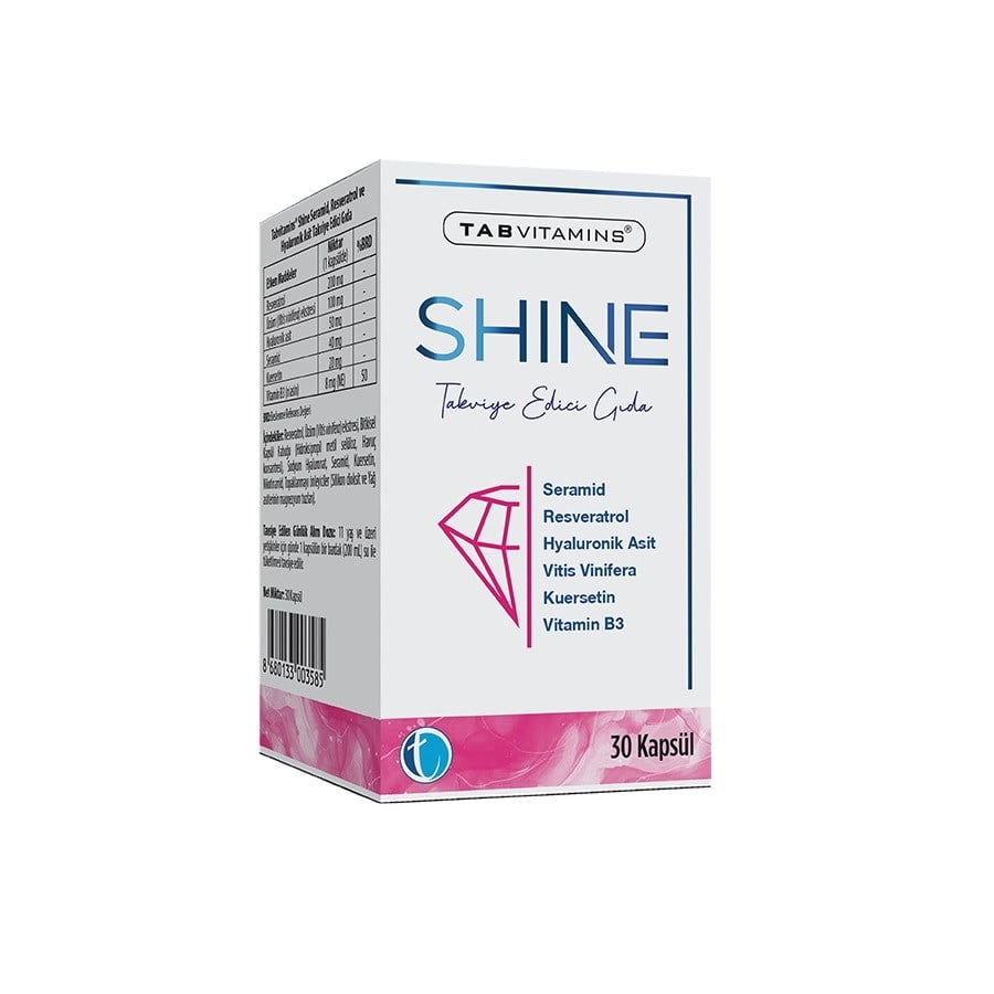 Tabvitamins Shine 30 Kapsül