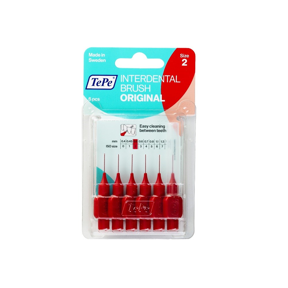 TePe Orjinal Arayüz Fırçası 0.5 mm 6'lı Paket