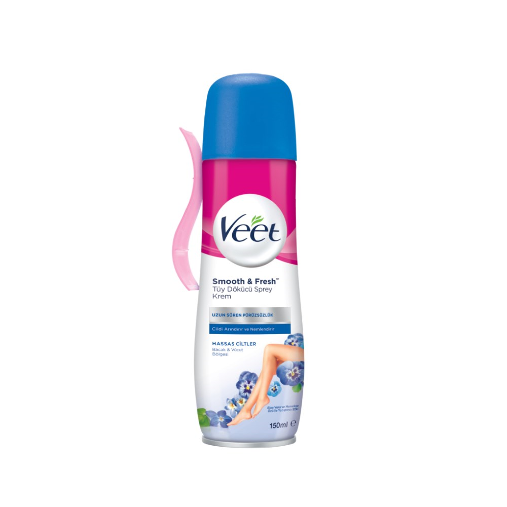 Veet Tüy Dökücü Krem Sprey Hassas Ciltler İçin 150 ml