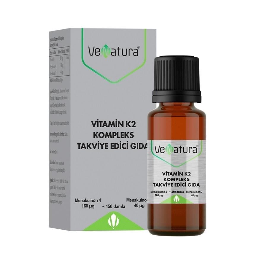 Venatura K2 Kompleks Takviye Edici Gıda 20 ml