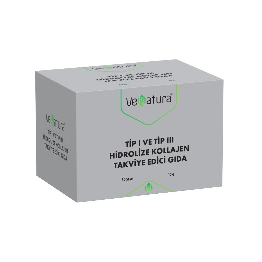 VeNatura Tip I ve Tip III Hidrolize Kollajen 30 Saşe