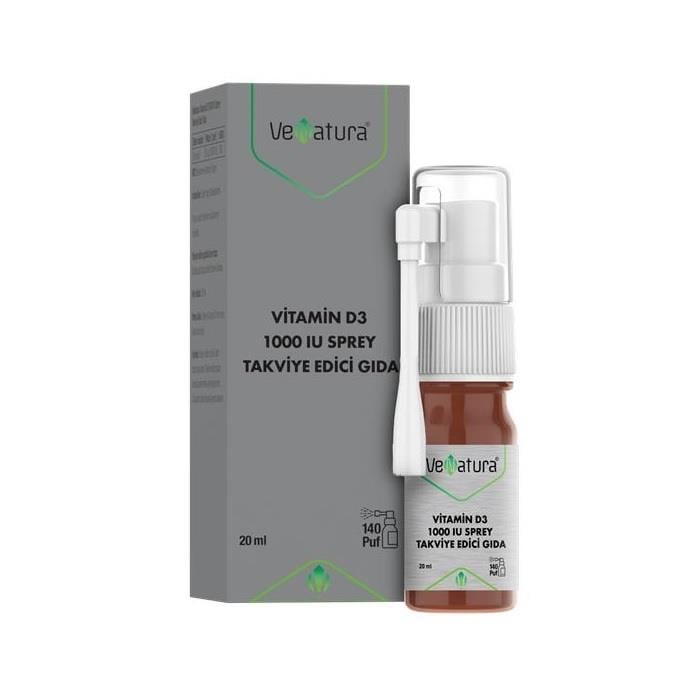 VeNatura Vitamin D3 1000 IU Sprey 20 ml