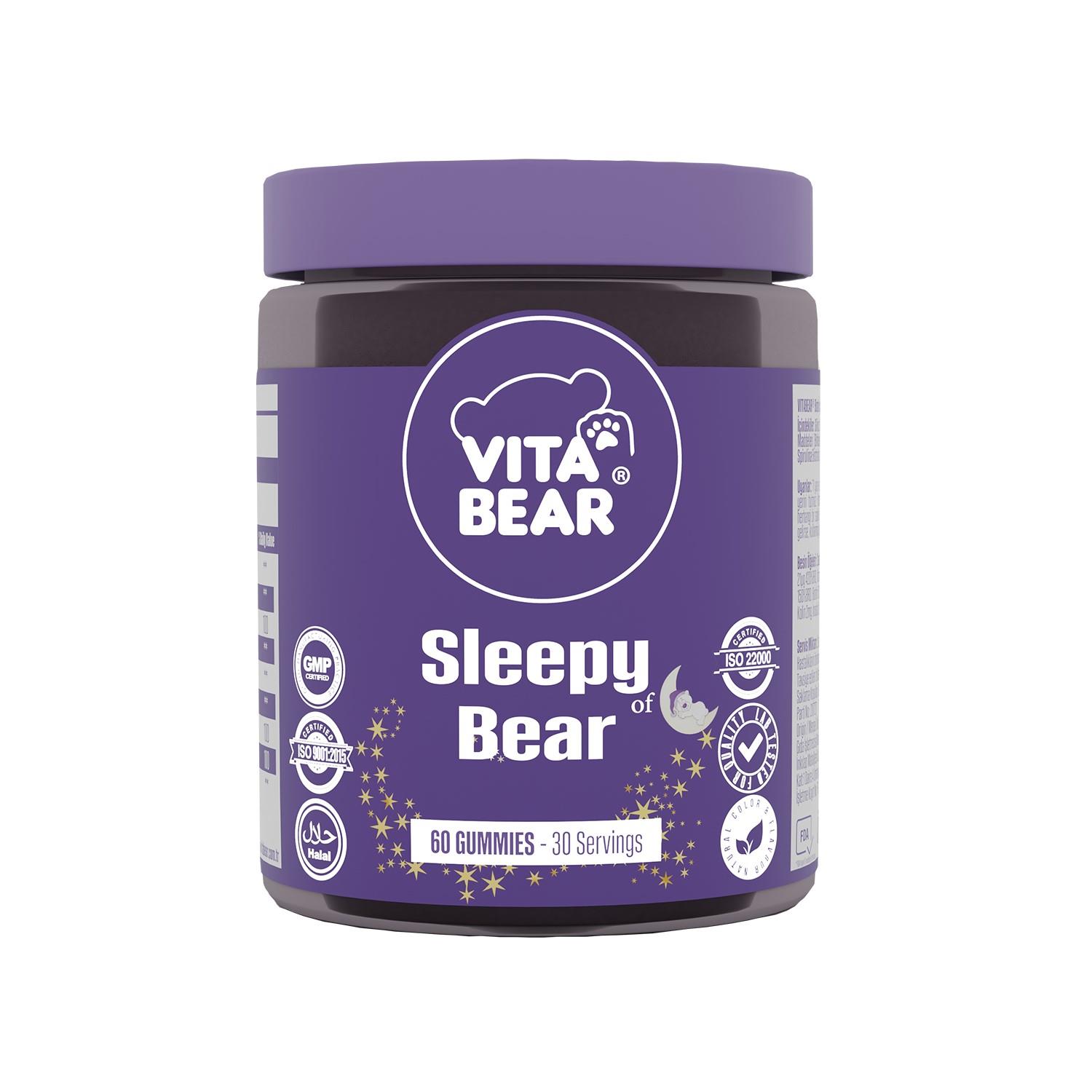 Vita Bear Sleepy Bear 60 Gummies