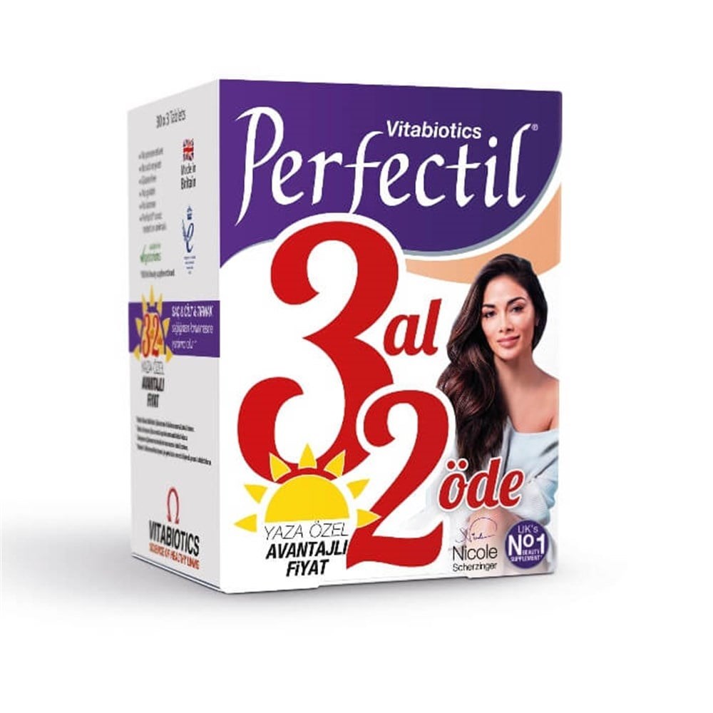 Vitabiotics Perfectil 30 Tablet 3 Al 2 Öde