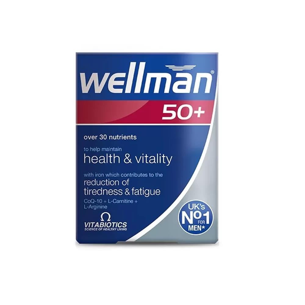 Vitabiotics Wellman 50+ 30 Tablet