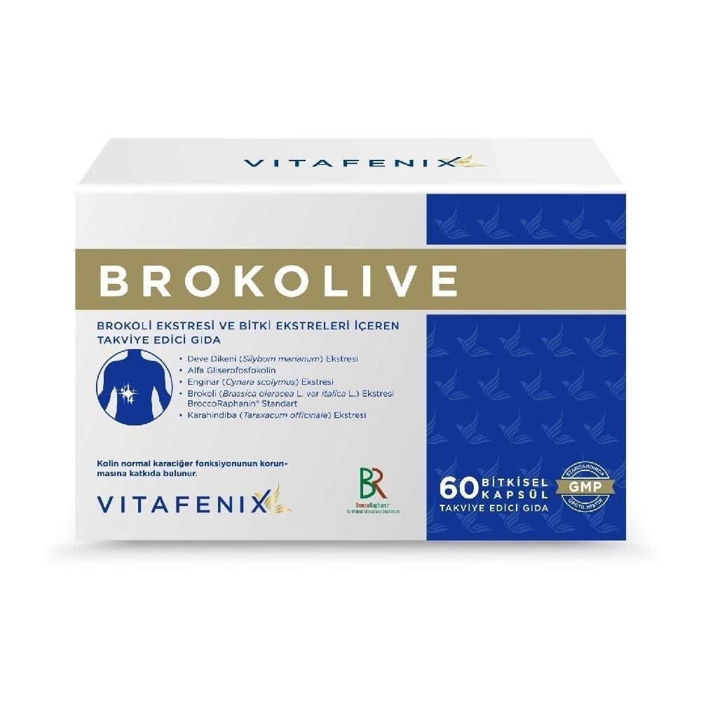 Vitafenix Brokolive 60 Kapsül