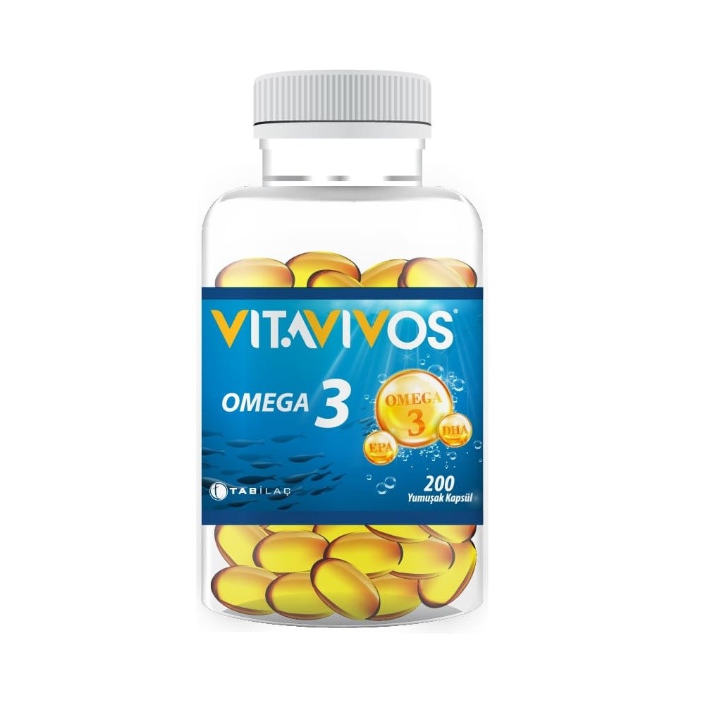 Vitavivos Omega-3 200 Kapsül