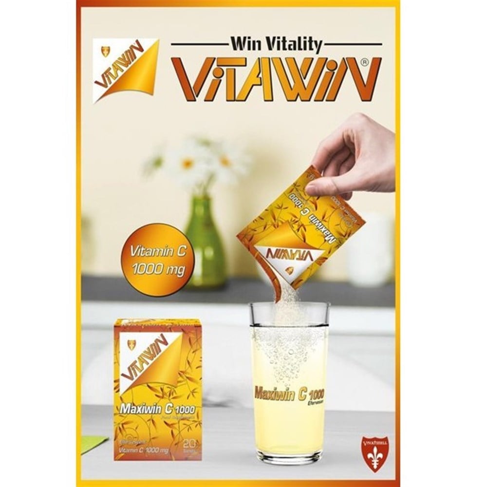 Vitawin Maxiwin C 1000 mg Efervesan 20 Saşe
