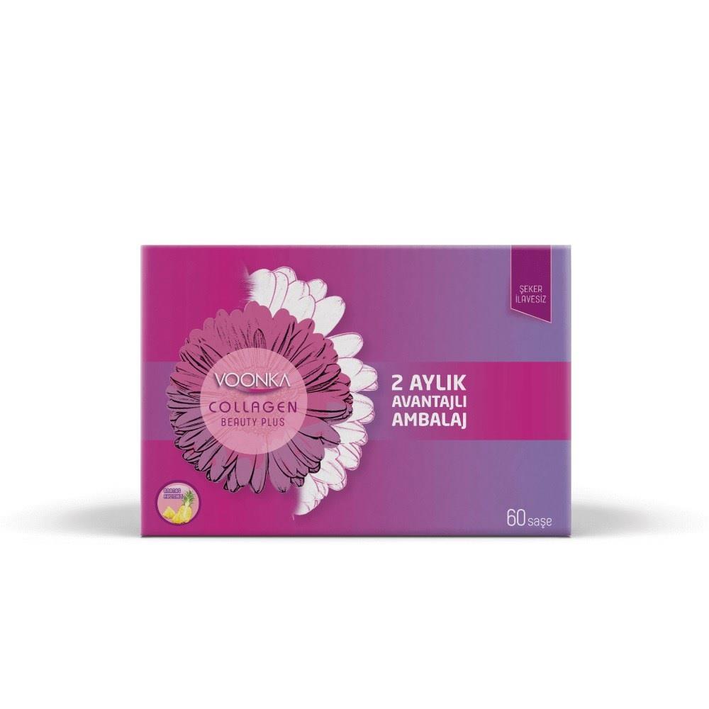 Voonka Collagen Beauty Plus Ananas Aromalı 60 Saşe