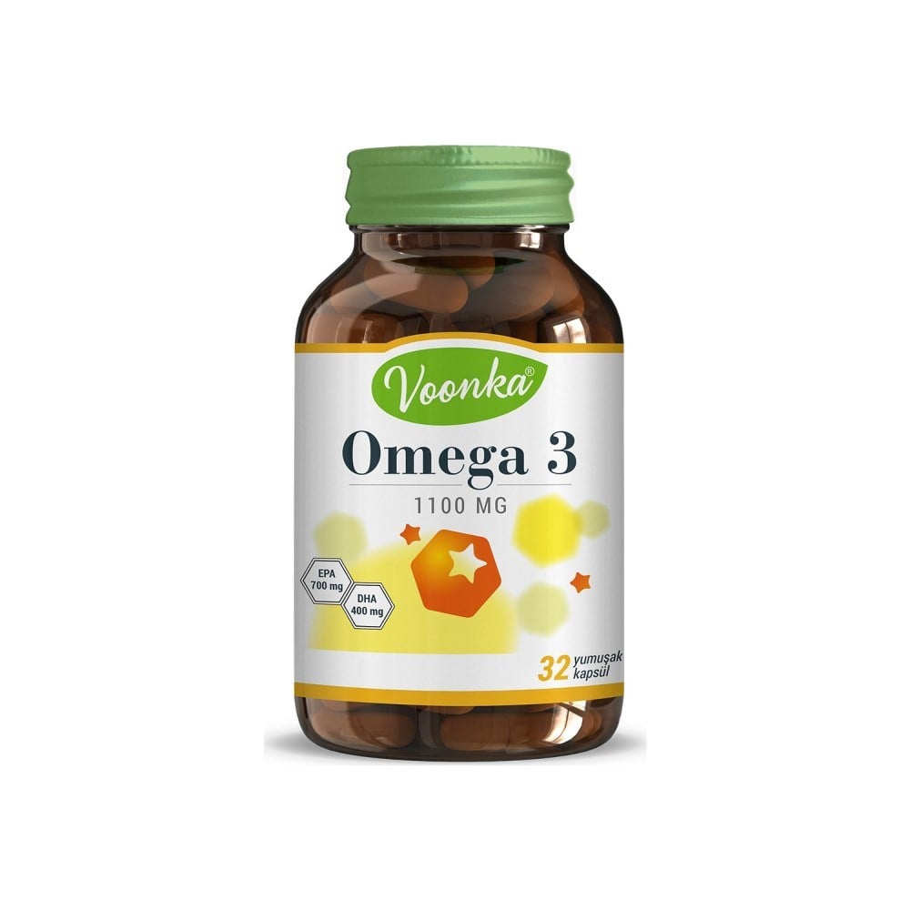 Voonka Omega 3 1100 mg 32 Kapsül