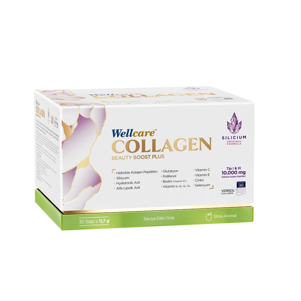 Wellcare Collagen Beauty Boost Plus Elma Aromalı 30 Saşe