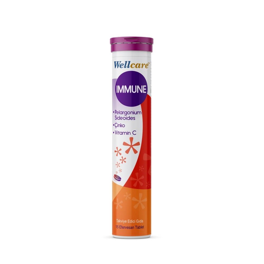 Wellcare Immune 15 Efervesan Tablet