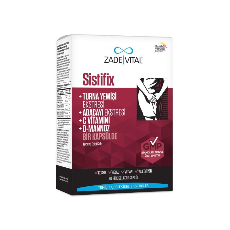 Zade Vital Sistifix 20 Kapsül 