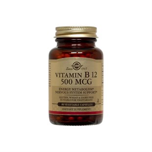 Solgar Vitamin B12 500 mcg 50 Tablet