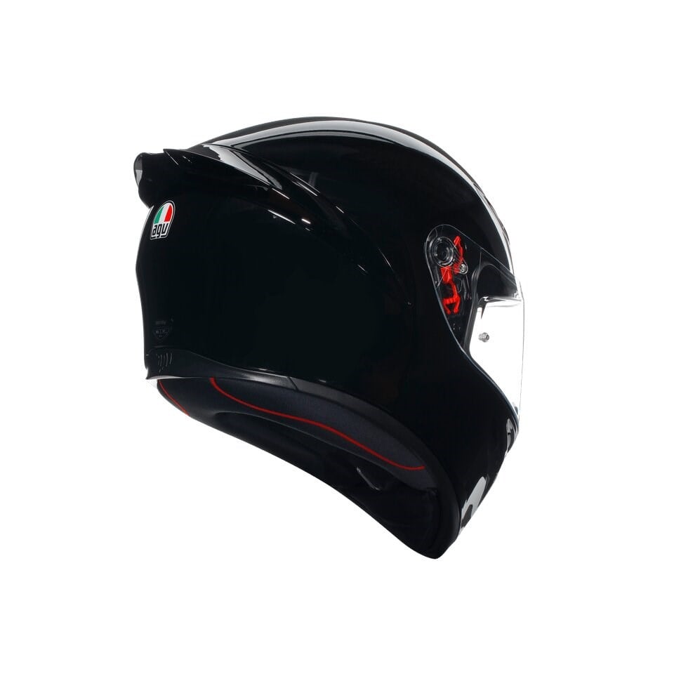 Agv K1 S Mono Black Kapalı Kask
