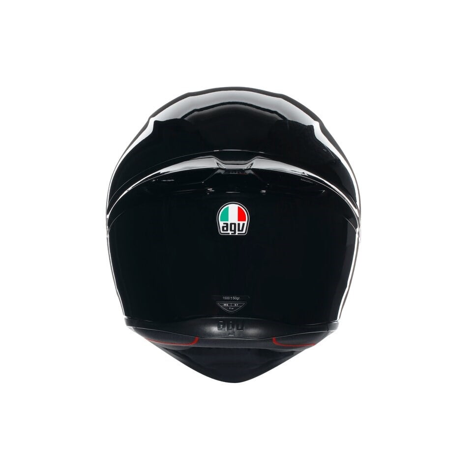 Agv K1 S Mono Black Kapalı Kask