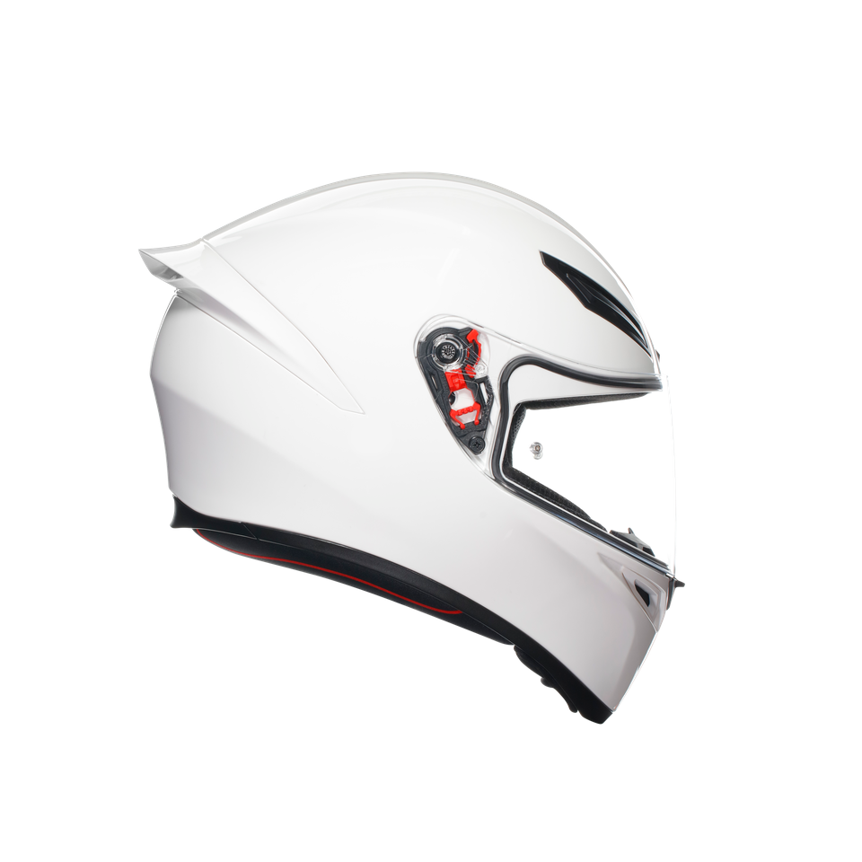 Agv K1 S Mono White Kapalı Kask