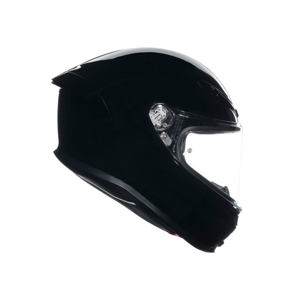 Agv K6 S Black Mono Kapalı Kask