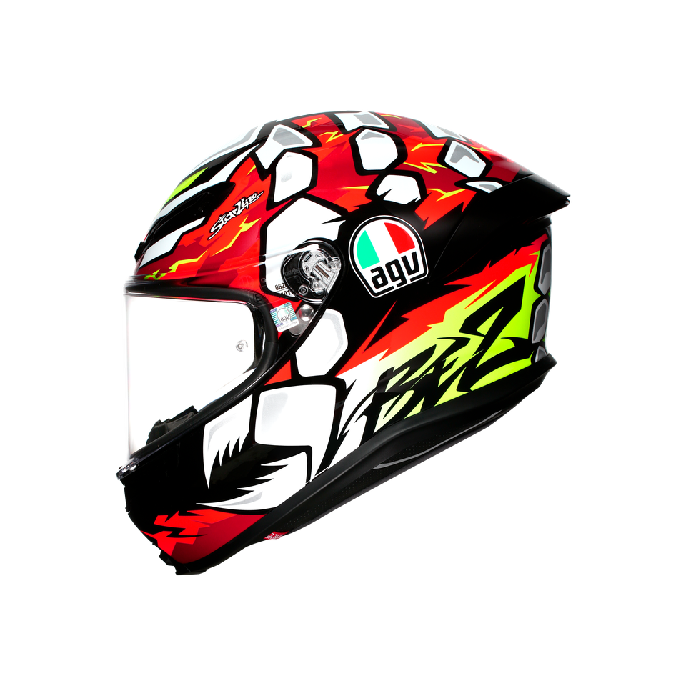 Agv K6 S Mplk Configuration Bezzecchi 2024 Kapalı Kask