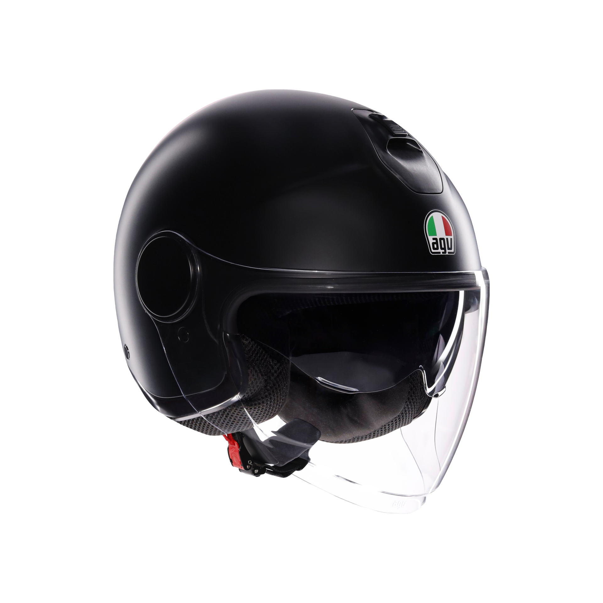 Agv Eteres Mono Matt Black Açık Kask