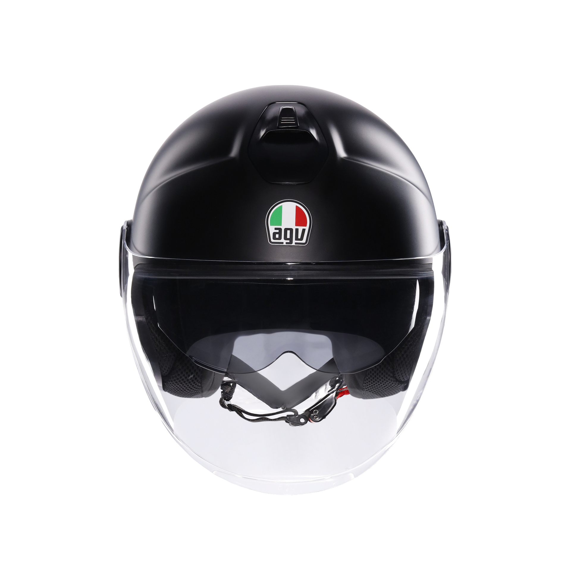Agv Eteres Mono Matt Black Açık Kask