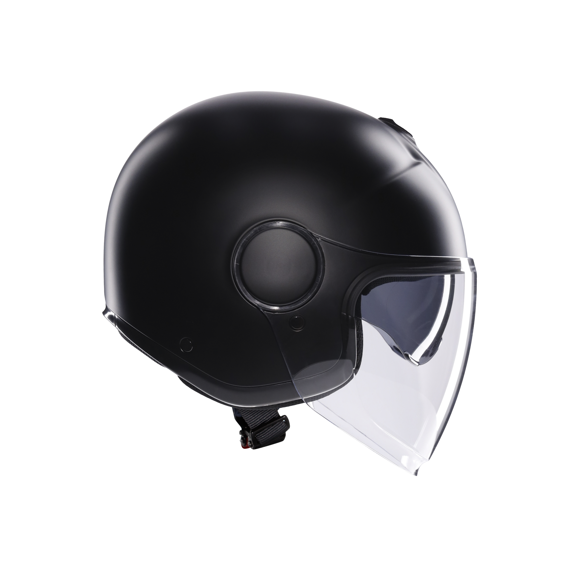 Agv Eteres Mono Matt Black Açık Kask