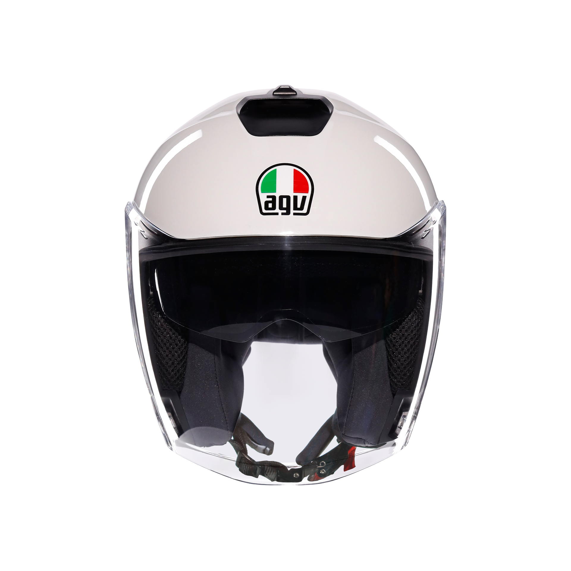 Agv İrides Mono Materia White Configuration Açık Kask
