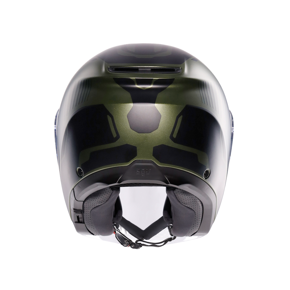 Agv Irides Sakai Matt Green Black Açık Kask