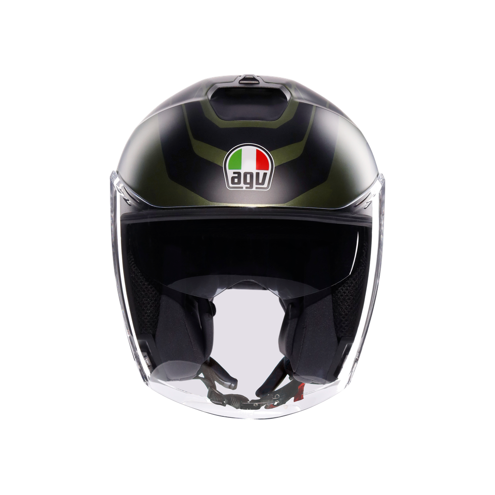 Agv Irides Sakai Matt Green Black Açık Kask