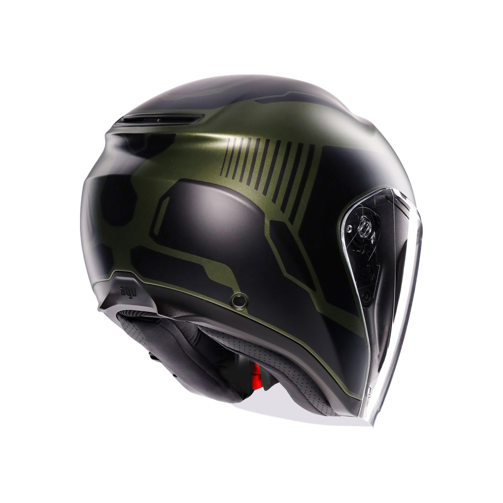 Agv Irides Sakai Matt Green Black Açık Kask