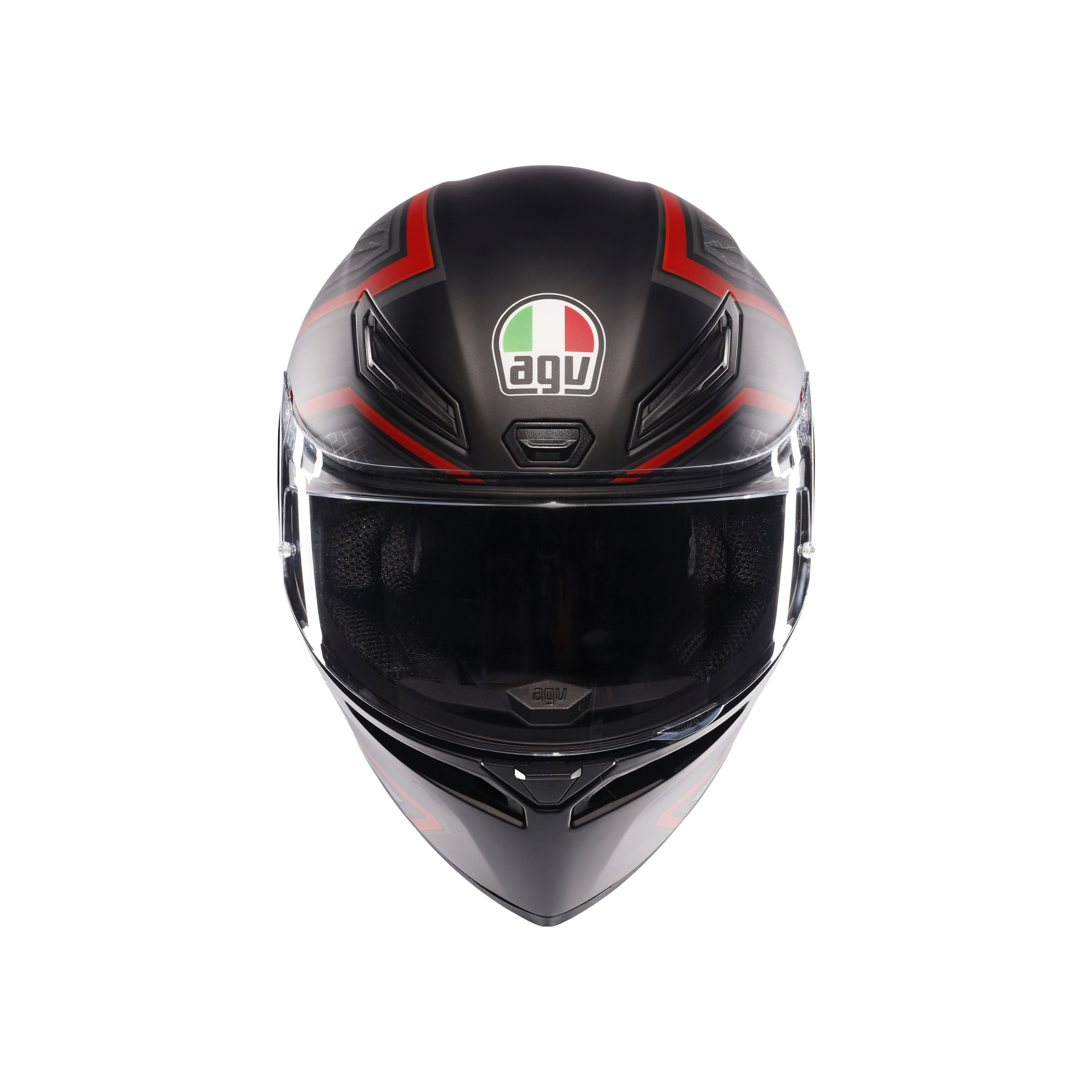 Agv K1 S Sling Matt Black Red Kapalı Kask