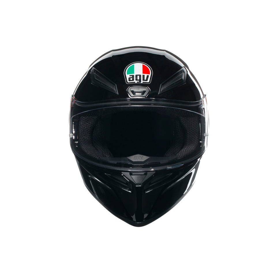 Agv K1 S Mono Black Kapalı Kask